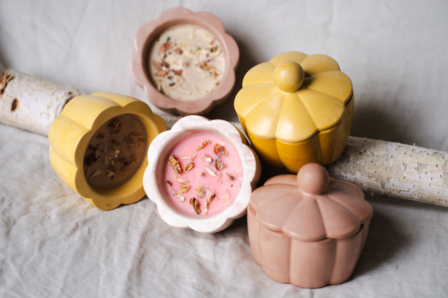 Lumânare parfumată din ceară naturală de soia