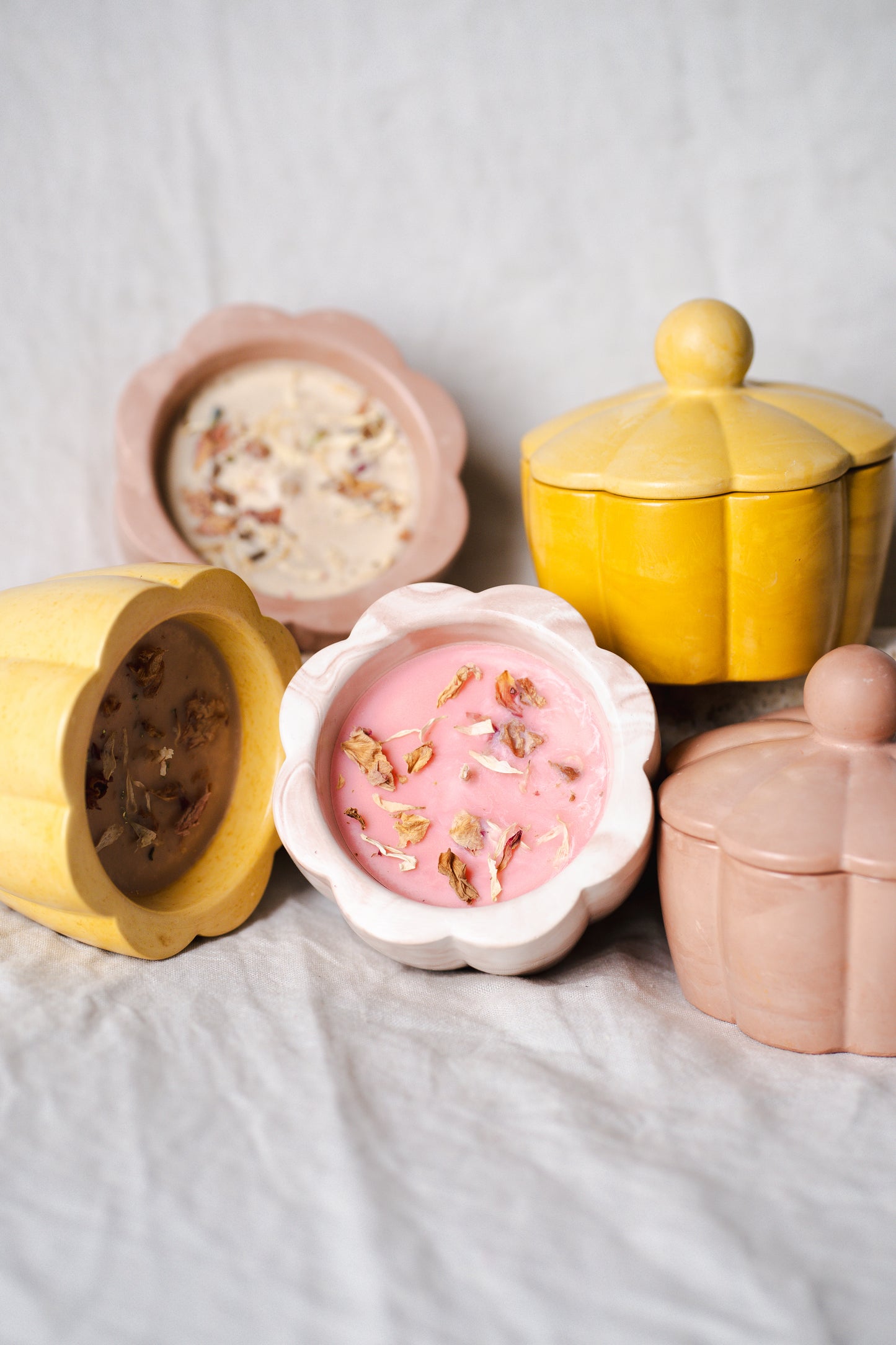 Lumânare parfumată din ceară naturală de soia