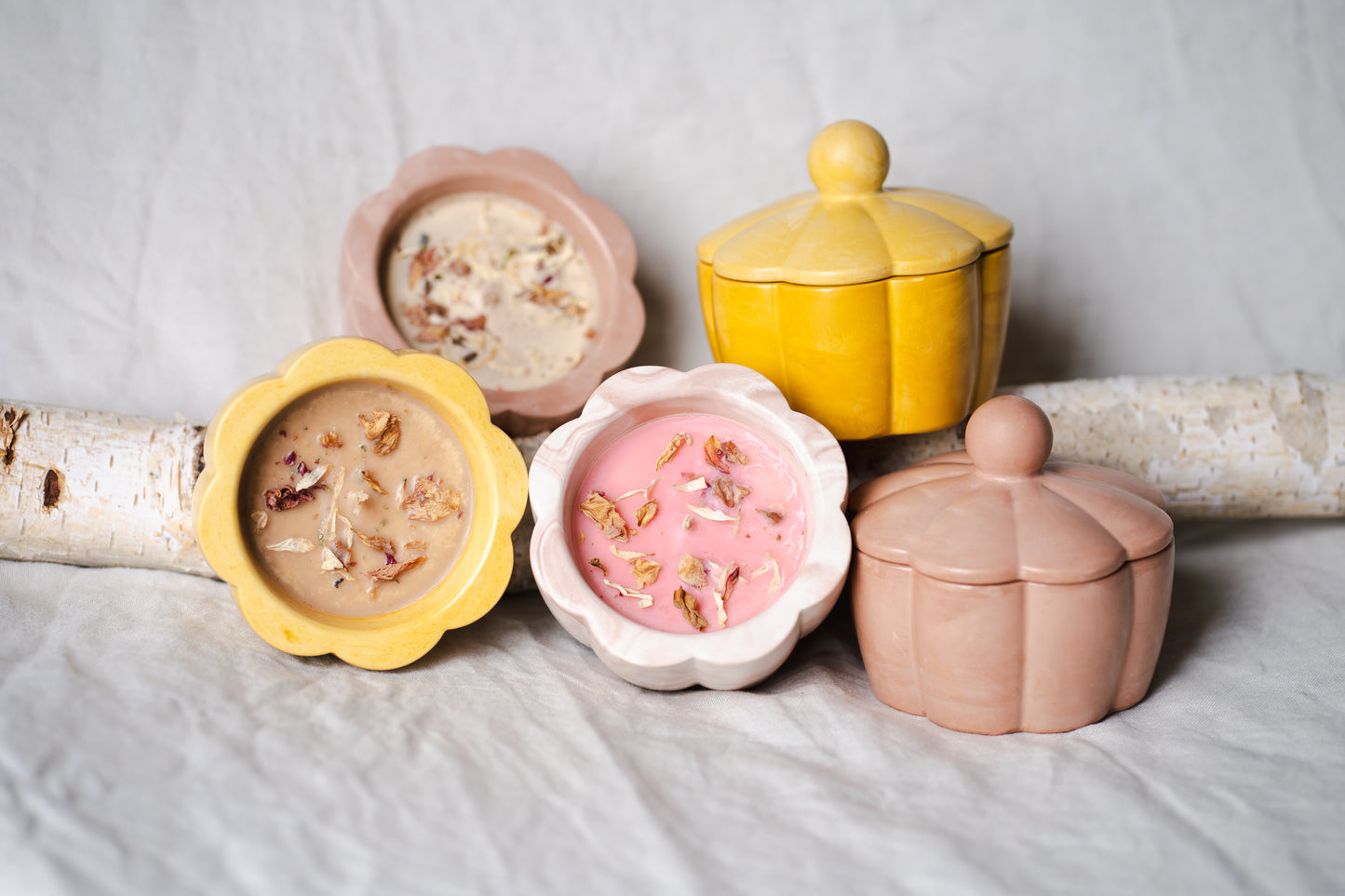 Lumânare parfumată din ceară naturală de soia