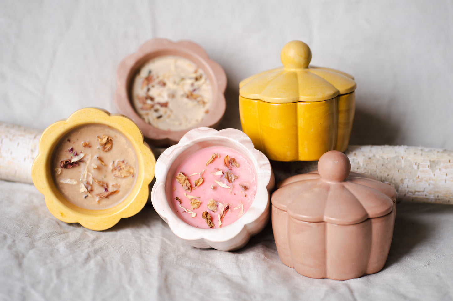 Lumânare parfumată din ceară naturală de soia