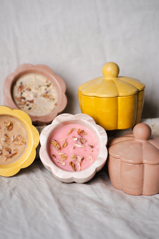 Lumânare parfumată din ceară naturală de soia