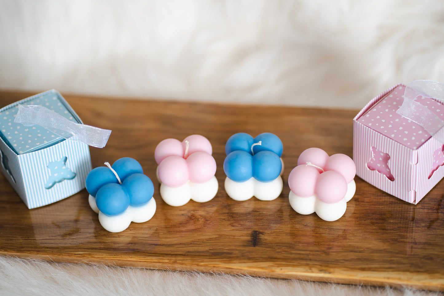 Mărturie botez lumânare parfumată