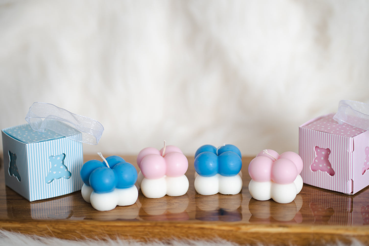 Mărturie botez lumânare parfumată