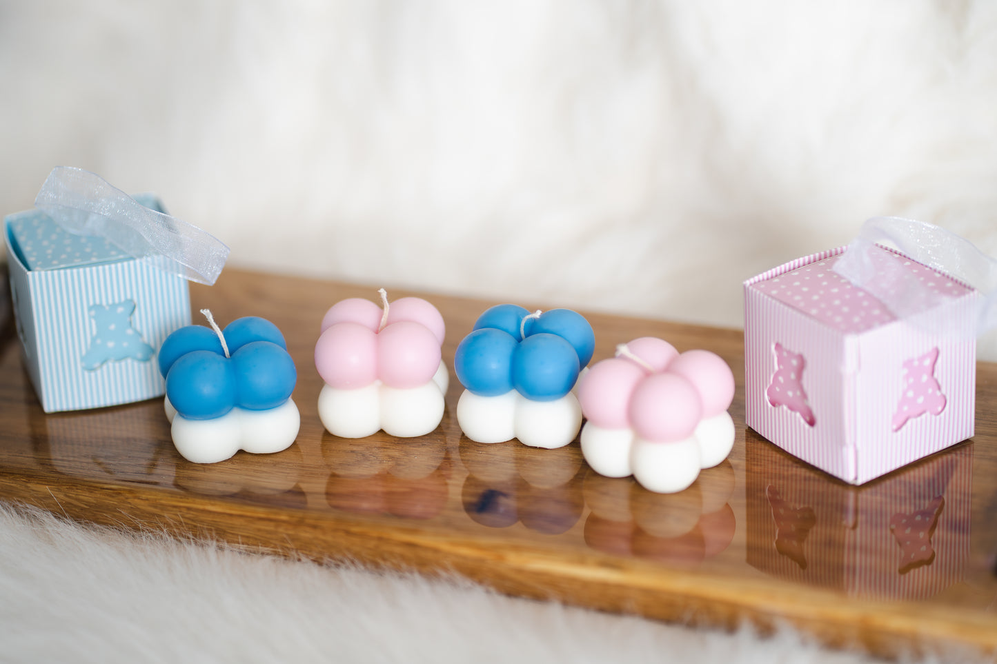 Mărturie botez lumânare parfumată