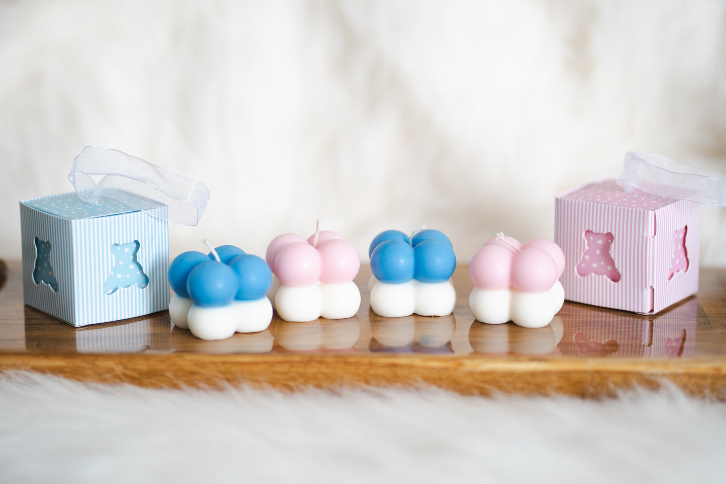 Mărturie botez lumânare parfumată