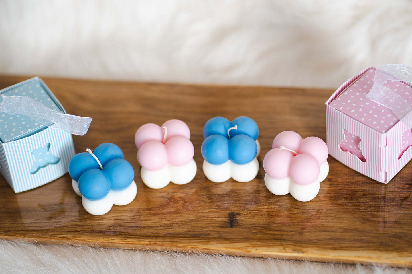 Mărturie botez lumânare parfumată