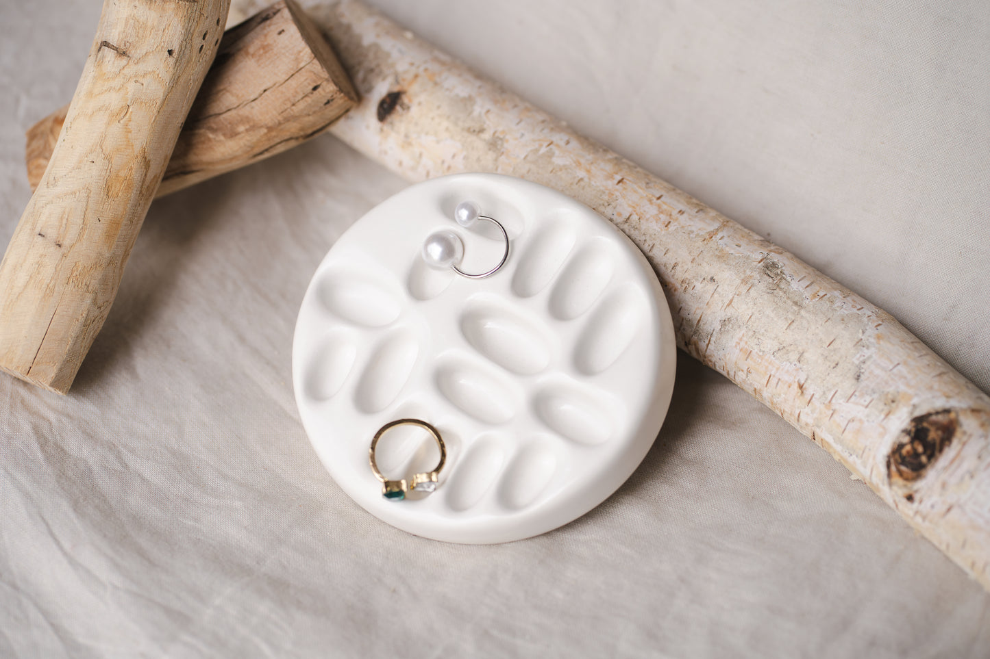 Set cadou handmade – tavă și lumânare parfumată