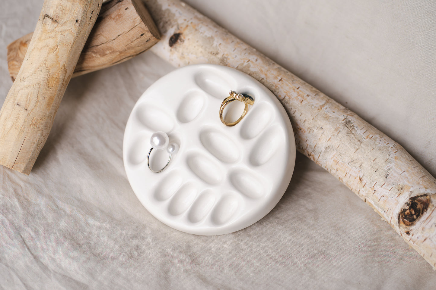 Set cadou handmade – tavă și lumânare parfumată