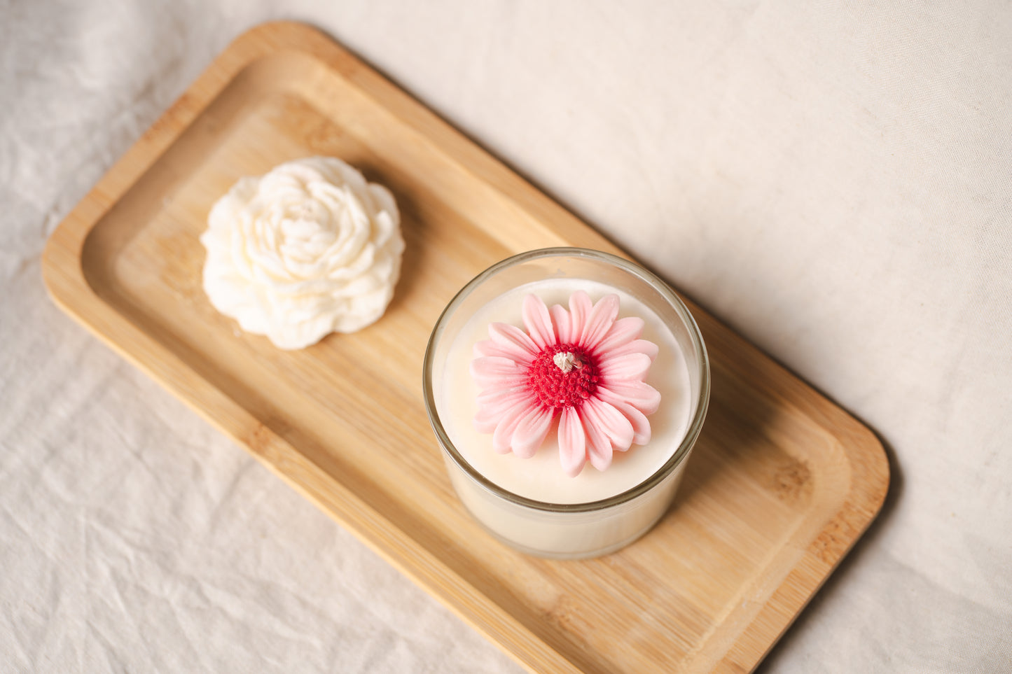 Set cadou handmade – vază și lumânare parfumată