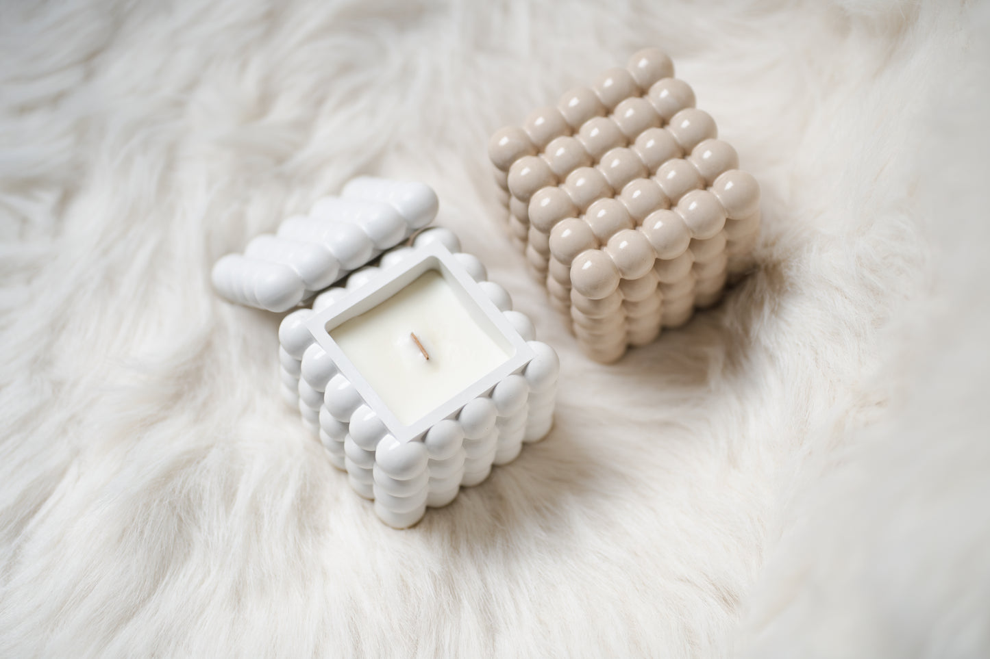 Lumânare parfumată din ceară de soia