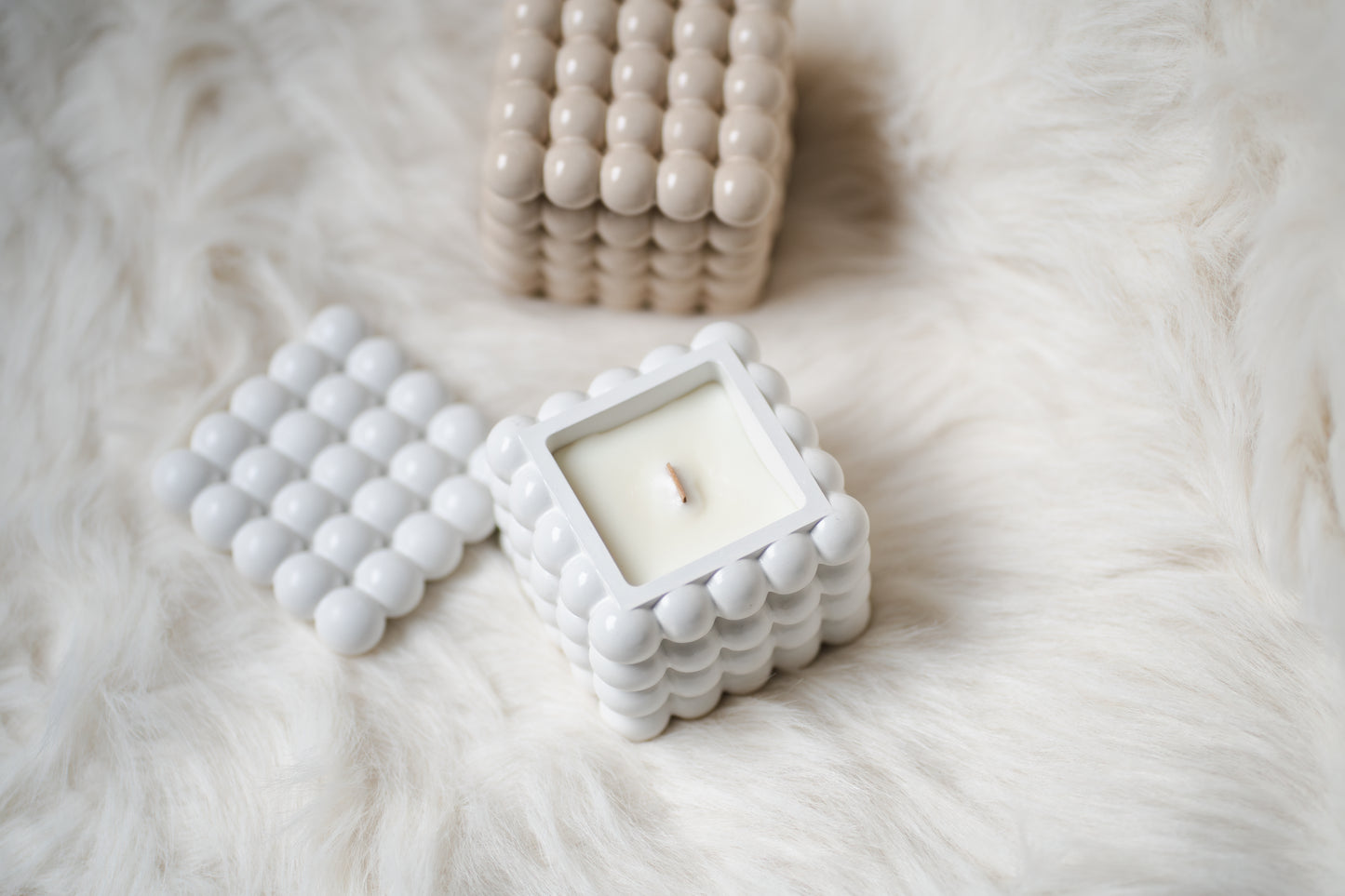 Lumânare parfumată din ceară de soia