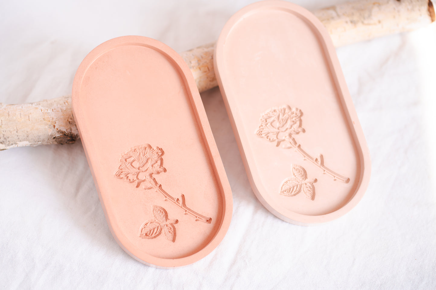 Tavă ceramică – model trandafir