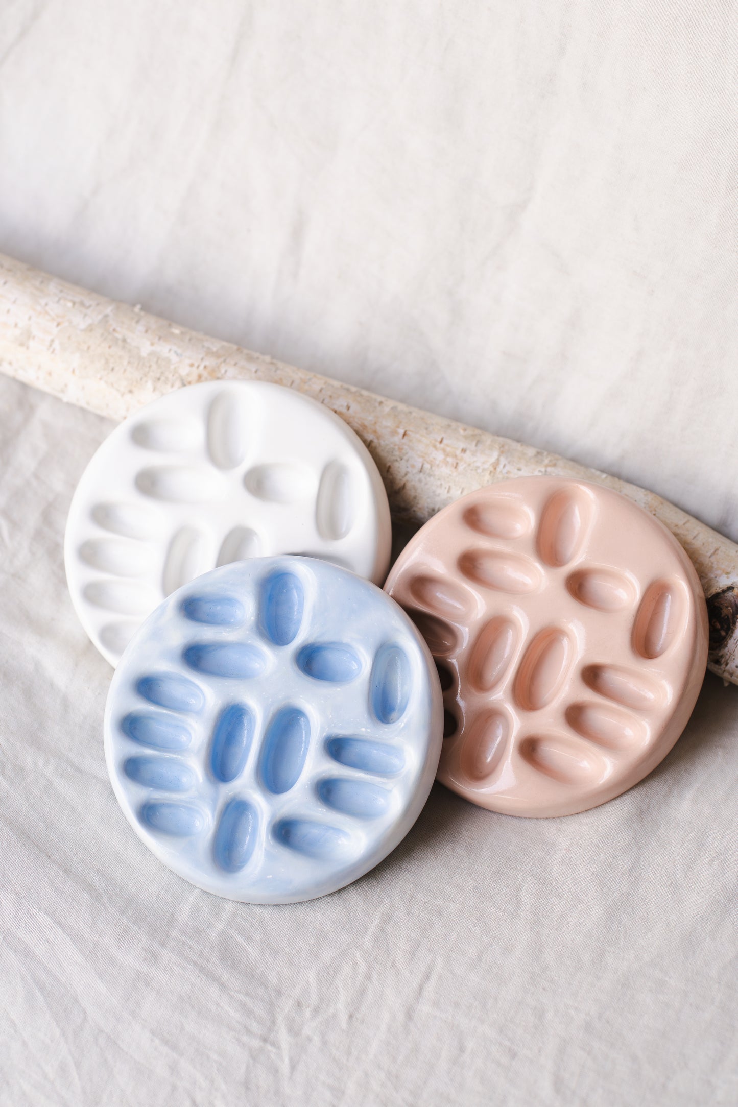 Suport organizator bijuterii din praf ceramic